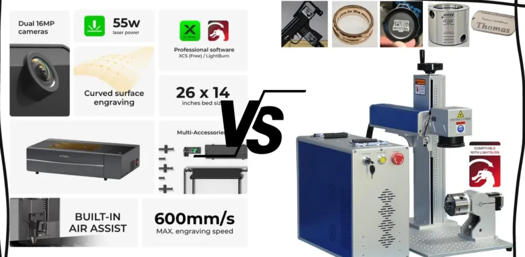 xTool P2 CO2 Laser Cutter vs Jpt 50w Fiber Laser Find Best ?