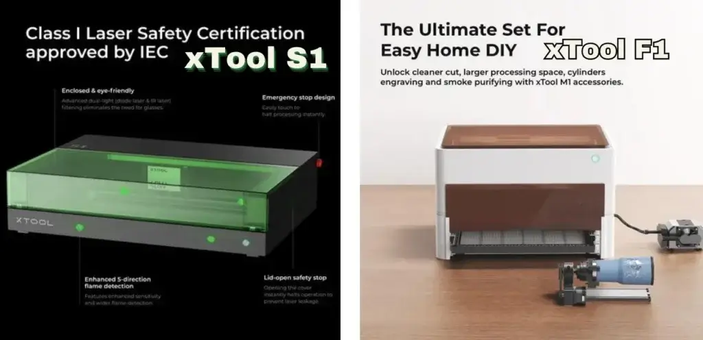 xTool S1 vs M1: Which Laser Engraver Should You Get?